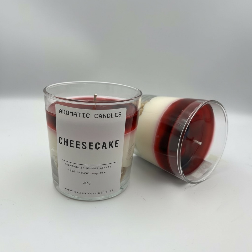 IMG_2508 Cheesecake Sweet candle 300g - Image 2
